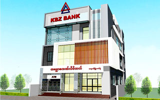 KBZ Bank at Kyauk Phyu