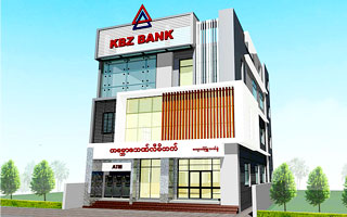 KBZ Bank at Kyauk Phyu