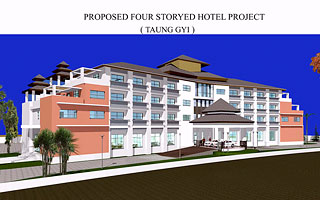 Taung Gyi Hotel (Perspective View)